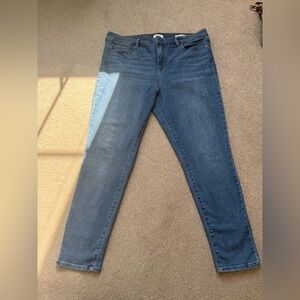 Jessica Simpson High Rise Ankle Jeans Size 16 Stretch